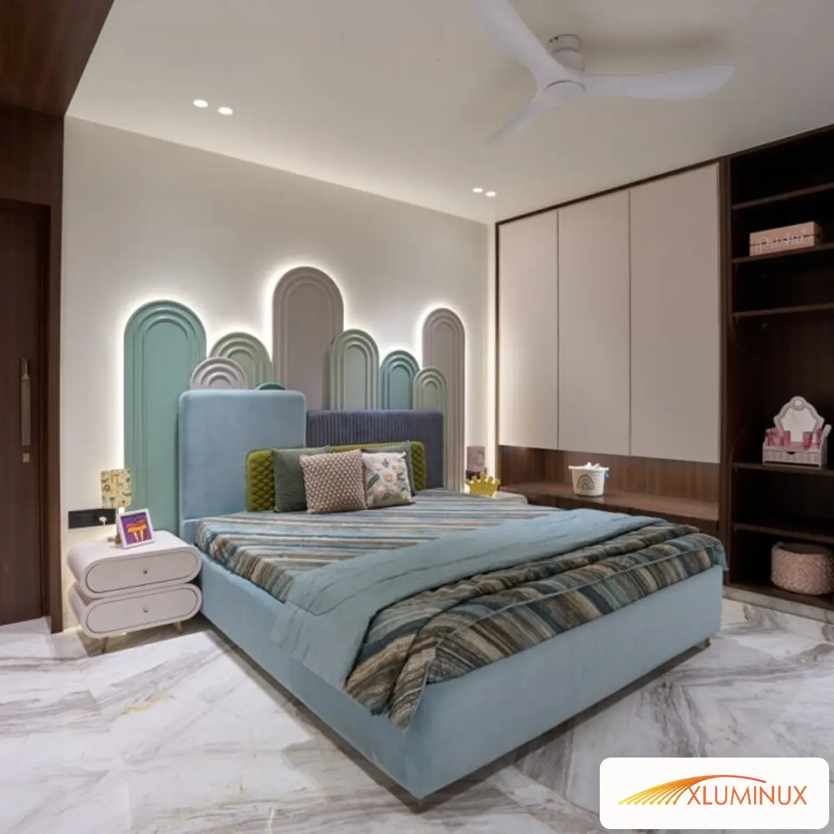 نورپرداری داخلی مسکونی اتاق خواب