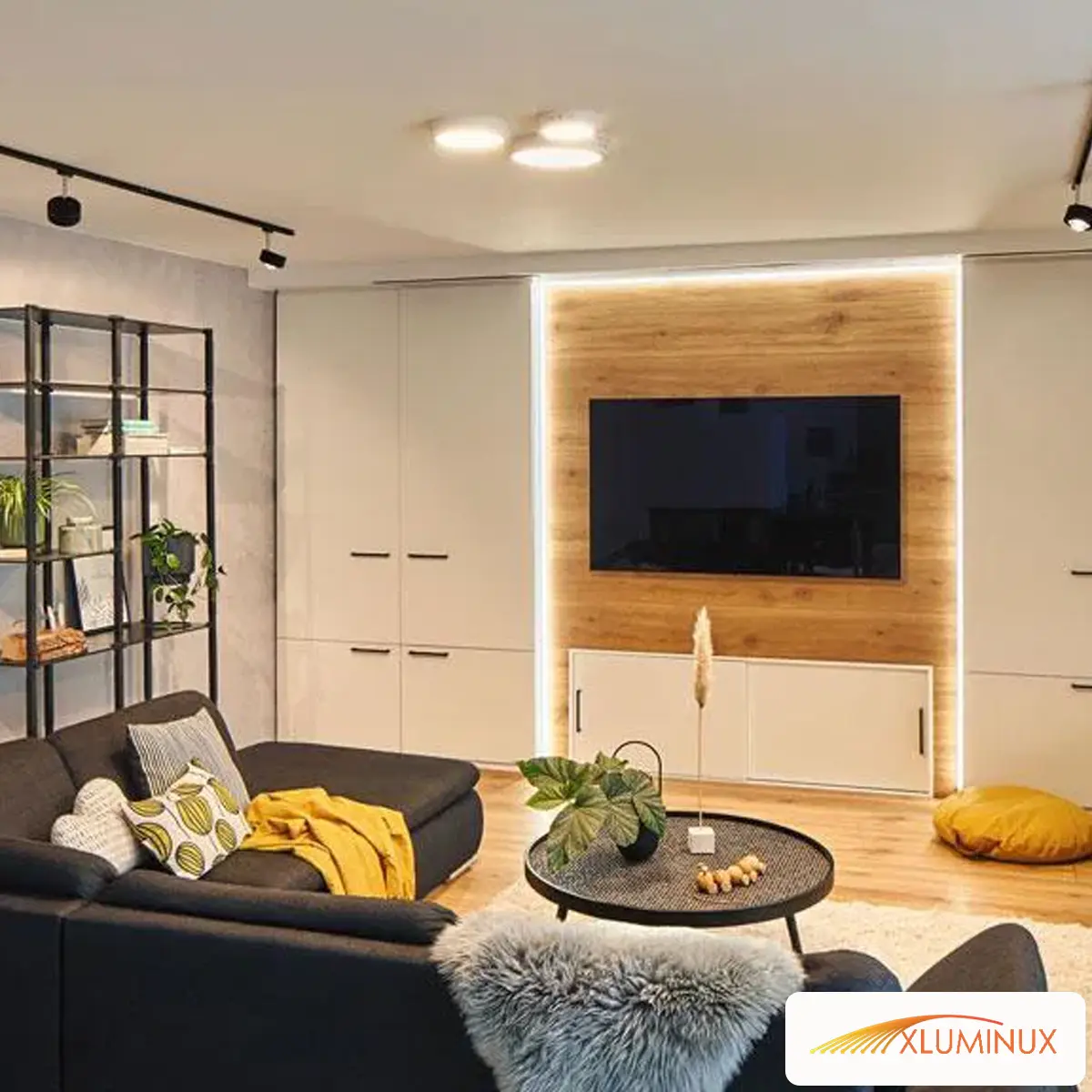 طراحی نورپردازی نشیمن و پذیرایی